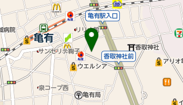 大黒屋 亀有店の地図画像