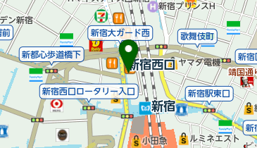 大黒屋 新宿思い出横丁店の地図画像