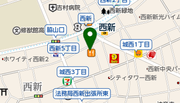 大黒屋 福岡西新店の地図画像