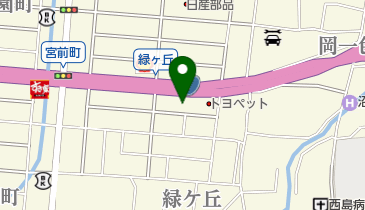ゴルフショップゴトーの地図画像