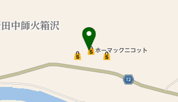 ホーマック ニコット 蟹田店の地図画像