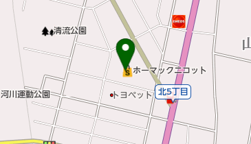 ホーマック ニコット 本別店の地図画像