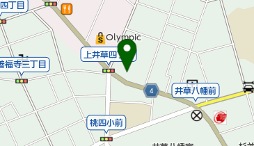 杉並塗装店の地図画像