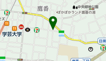 しいの実社 学芸大学店の地図画像