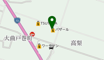 Bazaar(バザール) 大曲店の地図画像