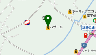 Bazaar(バザール) 横堀店の地図画像