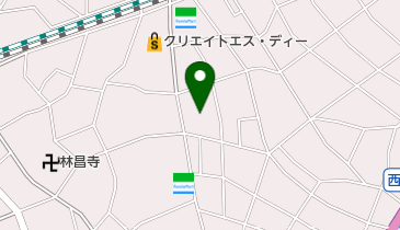 水道局馬込給水塔の地図画像