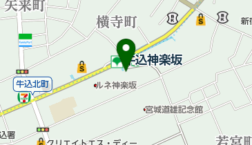 新神楽坂ビルの地図画像