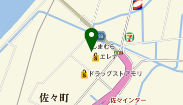 エレナ 佐々店の地図画像