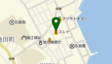 エレナ FC福江店の地図画像