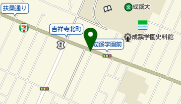 うどん白石の地図画像