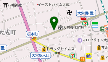 バーチャルオフィスSOUHATSU(ソウハツ) さいたま大宮店の地図画像