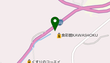 食彩館KAWASHOKU(カワショク) 山田店の地図画像