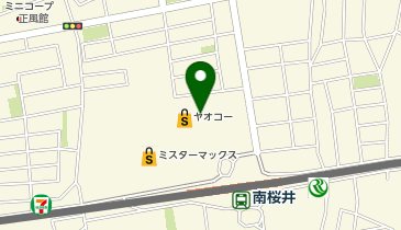 不二家 ヤオコー南桜井店の地図画像
