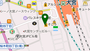 ハーブギャラリー 大宮店の地図画像