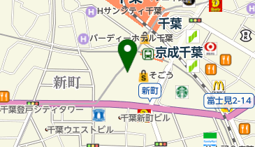 生活の木 そごう千葉店の地図画像