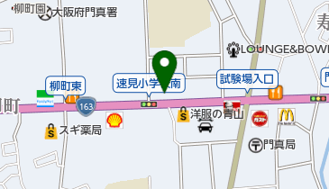 関西マツダ 門真店の地図画像