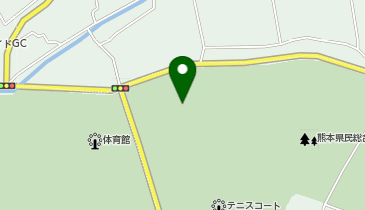 熊本県民総合運動公園スポーツ広場の地図画像