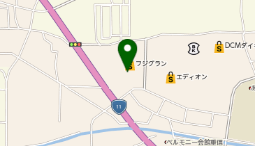 フジグラン重信の地図画像