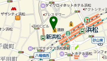 生活の木 浜松遠鉄百貨店の地図画像