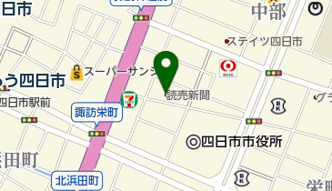 ハーブギャラリー 四日市諏訪店の地図画像