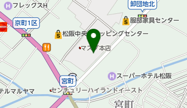 ハーブギャラリー 松阪店の地図画像