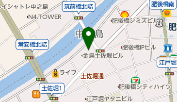 アンエイ 土佐堀店の地図画像