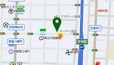 スーパー玉出 周防町店の地図画像