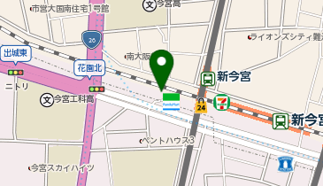 スーパー玉出 新今宮店の地図画像