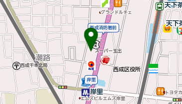 スーパー玉出 岸里店の地図画像