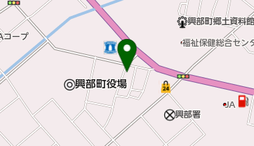 北海道オホーツク総合振興局西部森林室の地図画像