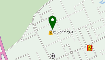 株式会社 ベルジョイス ビッグハウス 巣子店の地図画像
