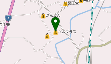 株式会社 ベルジョイス ベルプラス 沼宮内店の地図画像