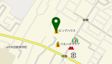B.H.Aoyama Townの地図画像