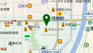 生活の木 京都高島屋店の地図画像
