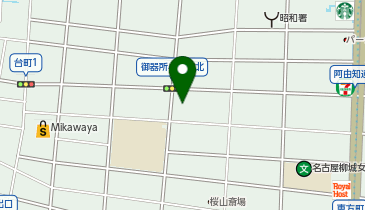 クリーンランド青山 明月店の地図画像