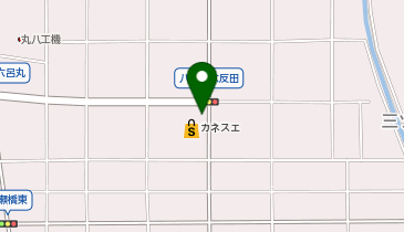 クリーンランド青山 カネスエ岩倉店の地図画像