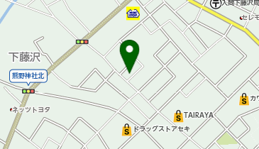 音楽教室ワンダートーンの地図画像