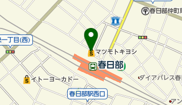ほぐしの達人 春日部東口駅前店の地図画像