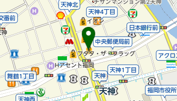 stone park(ストーン パーク) ミーナ天神店の地図画像