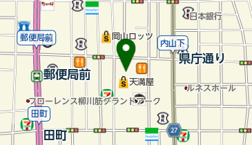 生活の木 岡山天満屋店の地図画像