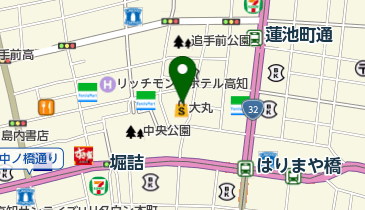 生活の木 高知大丸店の地図画像