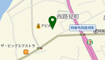 ハッピー阿南の地図画像
