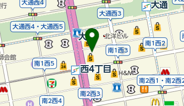 生活の木 札幌三越店の地図画像