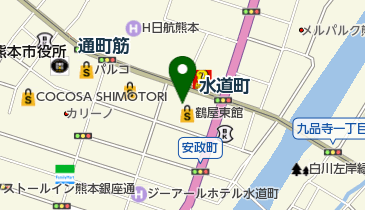 生活の木 熊本鶴屋店の地図画像