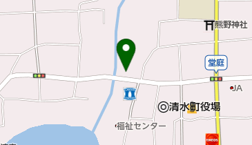 ビューティサロン偉明示の地図画像