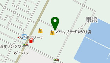 イーストベイステーション マリンプラザあがり浜の地図画像