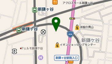 銀座コージーコーナー イオン鎌ヶ谷店の地図画像