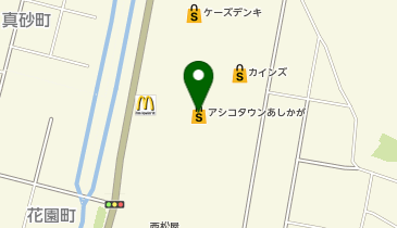 ジュエルカフェ アシコタウンあしかが店の地図画像