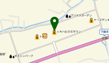 クロネコヤマト トキハわさだタウン店の地図画像